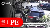 Delincuente que robó computadora portátil en Miraflores fue detenido en SJL | Primera Edición