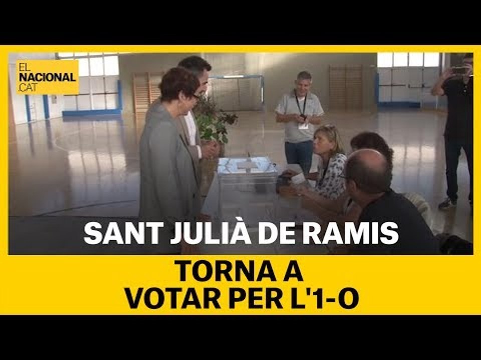 Sant Julià de Ramis torna a posar les urnes per decidir si l'1-O passa a ser festiu