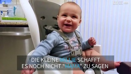 Dieses Baby weigert sich "Mama" zu sagen