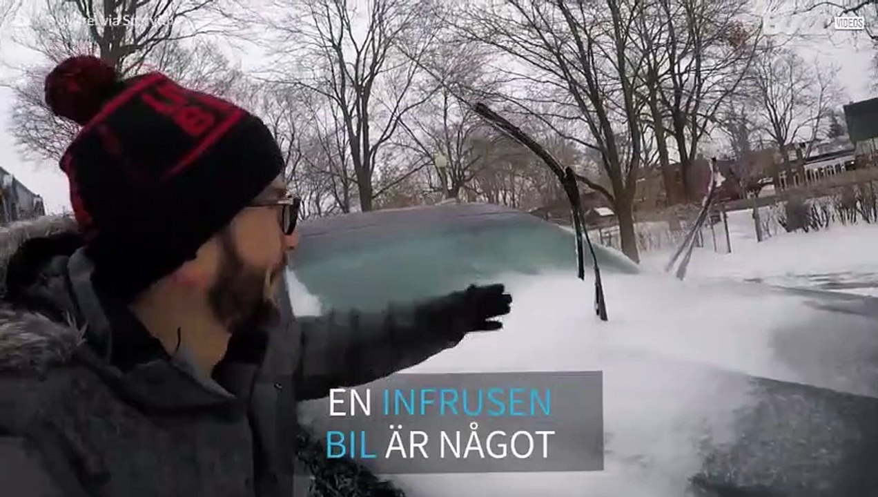 När det är dags att ta fram isskrapan till bilen...