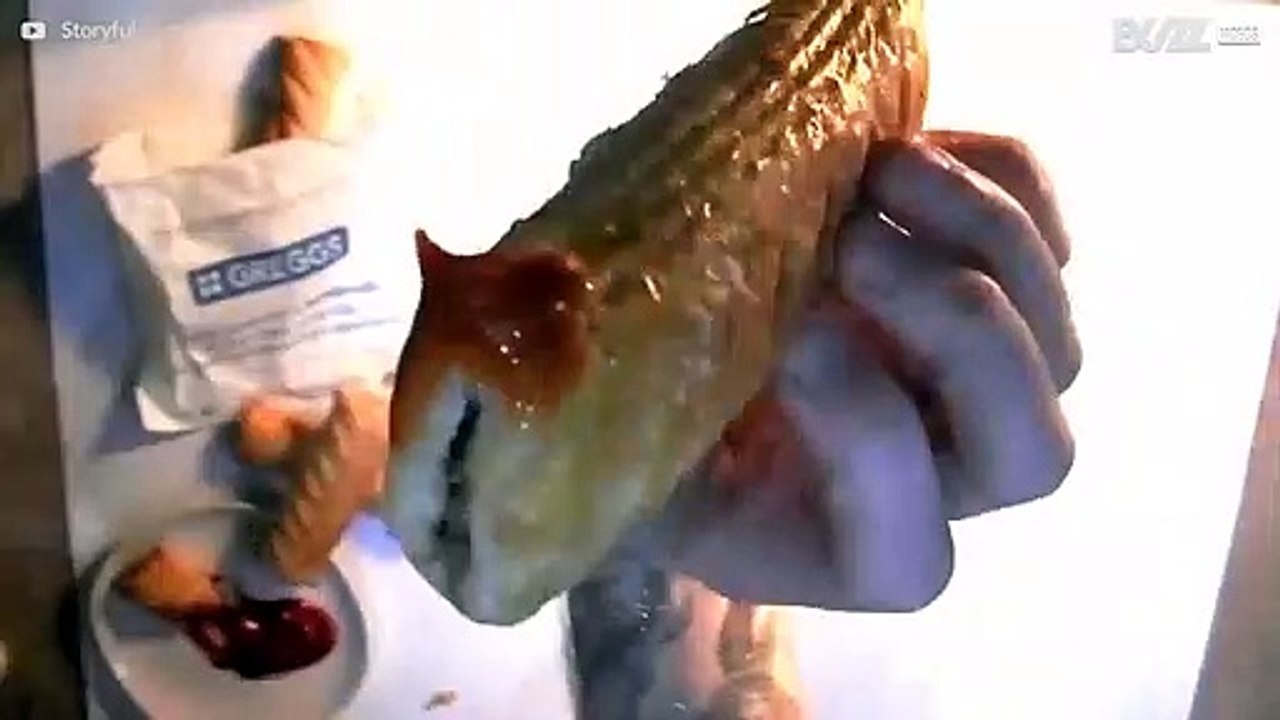 Beeindruckendes 'Ketschup'-Gemälde von Jesus