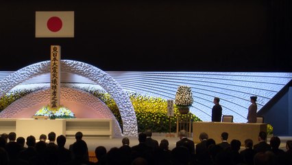 Japón conmemoró los diez años de la triple catástrofe de marzo de 2011