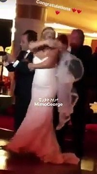 شاهد رقصة حسين فهمي في زفاف شقيقه مصطفى فهمي تويست تويست