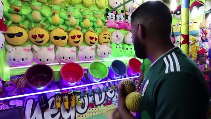 JUGANDO $500 PESOS EN JUEGOS DE FERIA!!!!