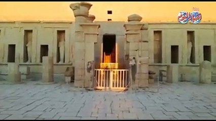 تعامد الشمس علي قدس الاقداس بمعبد حتشبسوت