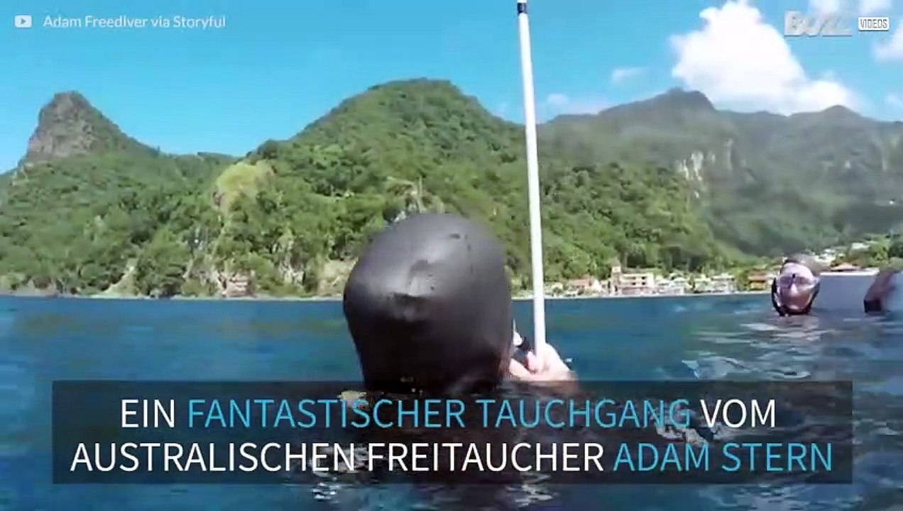 Apnoetaucher bricht eigenen Rekord in der Karibik