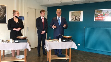 Masterclass avec Denis Courtiade du restaurant Plazza Athénée