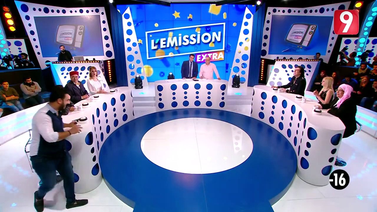 حالة من الرعب في استوديو التصوير بعدما أطلق طارق بعلوش النار على مريم الدباغ