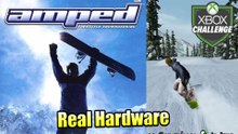 Amped 1 Freestyle Snowboarding — Gameplay HD — Real Hardware {Component}