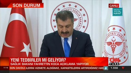 SON DAKİKA: Sağlık Bakanı Fahrettin Koca: Kabus 2021'de devam etmeyecek