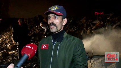 Çöplükte yanmış köpek ölüsü bulundu