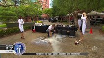 Australian TV Host almost killed by Exploding Coke Bottle