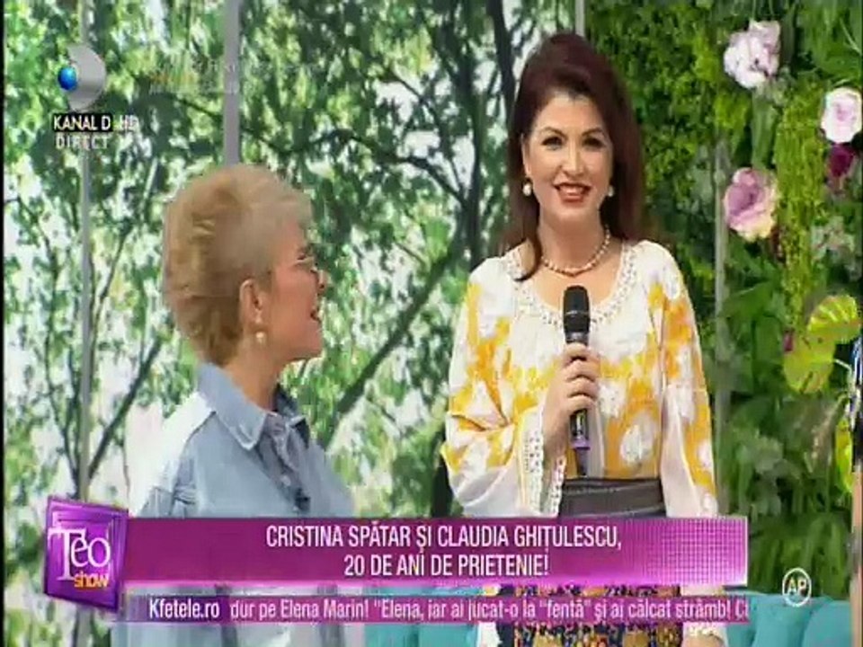 CRISTINA SPATAR - Luminita, lampa mica (Teo show) 11.martie.2021 part2