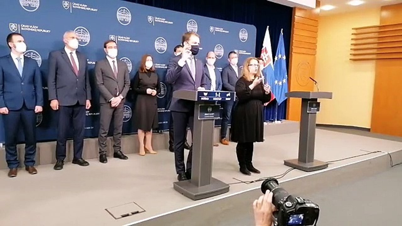 ZÁZNAM: Vyhlásenie predsedu Vlády SR I. Matoviča