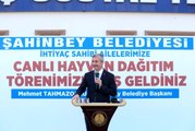 Şahinbey'de hayvan yetiştiricilerinin yüzü gülüyor