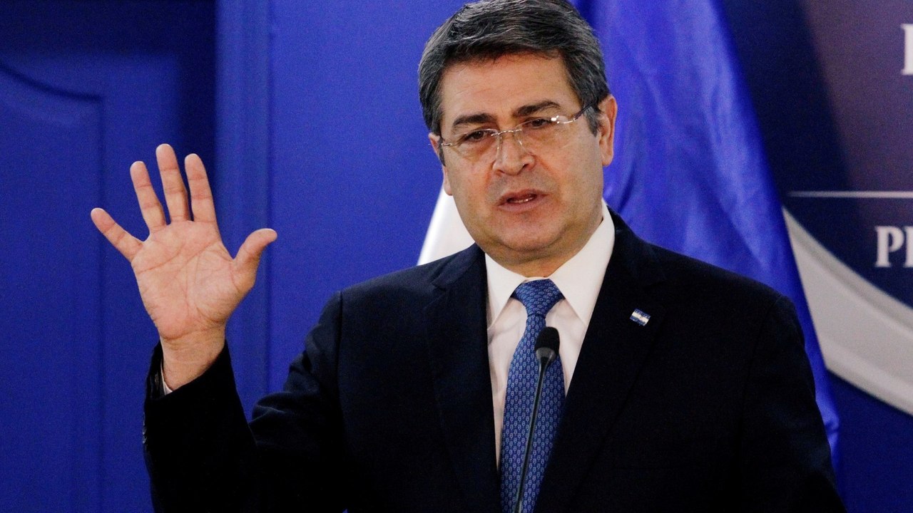 Honduran president denies drug trafficking char...