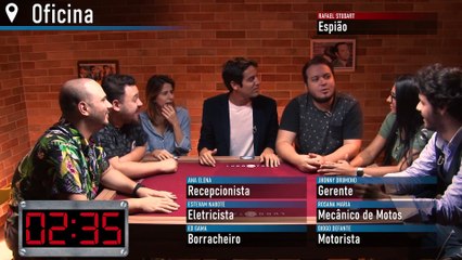 SPYFALL com Diogo Defante, Ed Gama, Estevam Nabote, Jhonny, Ana Elena e Rosana | De Quem É A Vez?
