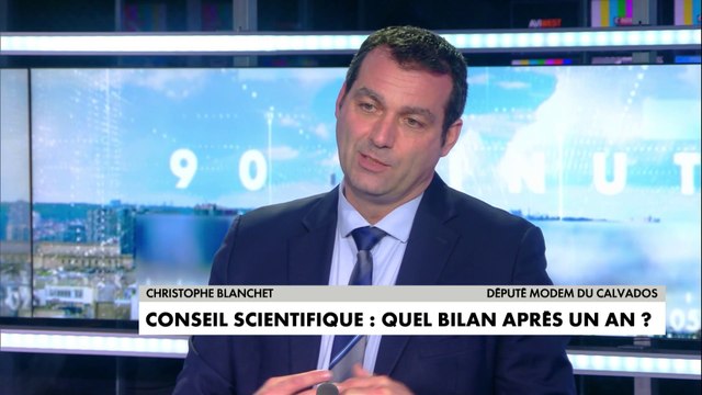 Christophe Blanchet : «Je n’ai pas mis de bulletin de vote pour le Conseil scientifique donc il doit rester dans une valeur de conseil»