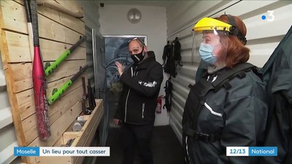 Moselle : une “demolition room”, un lieu pour tout casser