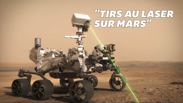 Ecoutez le son des tirs du laser de la sonde Perseverance sur Mars