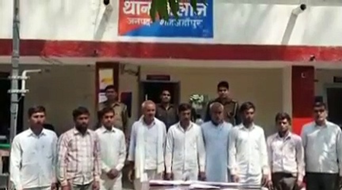 शाहजहांपुर : पुलिस ने 9 अभियुक्तों को किया गिरफ...