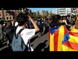 Els CDR ocupen la plaça Espanya de Barcelona
