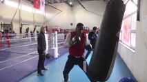 KASTAMONU - Türkiye ve Azerbaycan boks milli takımları birlikte kamp yapıyor