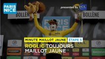 #ParisNice2021 - Étape 5 / Stage 5 - Minute Maillot Jaune LCL / Yellow Jersey
