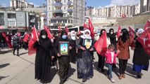 Son dakika genel: Şırnak anneleri 'Kahrolsun PKK' sloganlarıyla yürüdü