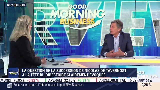 Nicolas de Tavernost invité de Good Morning Business