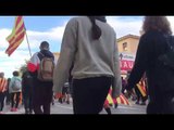 La Marxa per la Llibertat avança pels carrers de Girona