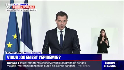 Covid-19: "C'est une situation que je qualifie de tendue et inquiétante", déclare Olivier Véran