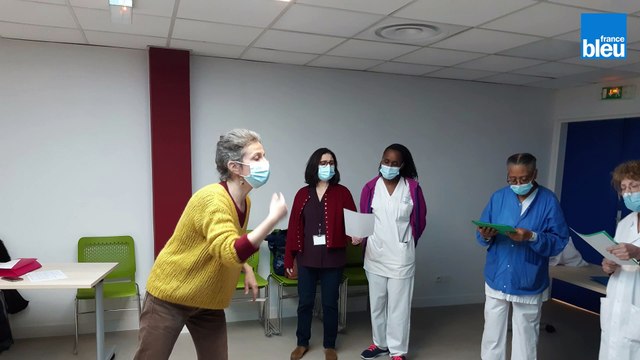 À l'hôpital Delafontaine de Saint-Denis, une chorale de soignants a vu le jour en pleine pandémie