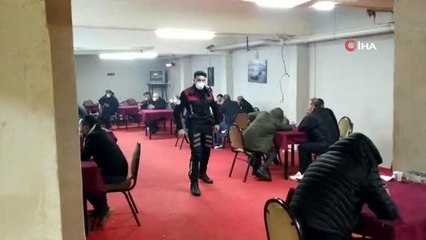 Mühürlü dernek binasında kumar oynayan 38 kişiye 119 bin 700 TL ceza