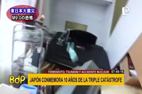 Se cumplen 10 años de Terremoto, tsunami y fuga nuclear en Japón