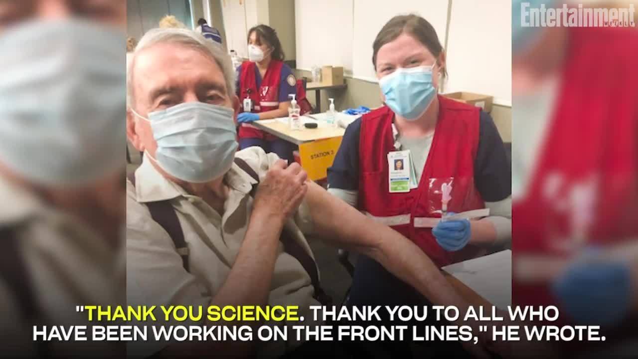 See the celebrities who are getting the COVID-19 vaccine: 'Take care of yourself and others'