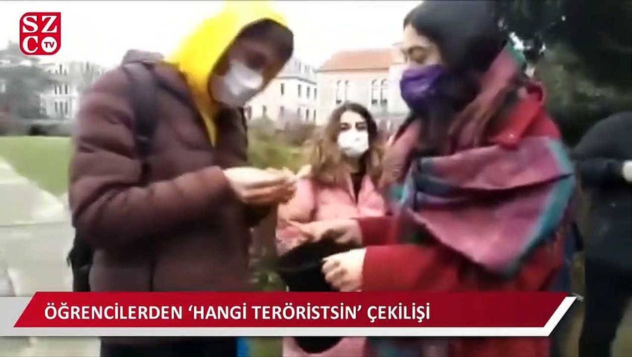 Boğaziçi öğrencileri 'terörist' suçlamalarına böyle tepki gösterdi