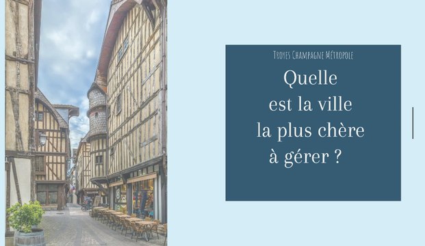 Les dépenses de fonctionnement dans les communes de Troyes Champagne Métropole