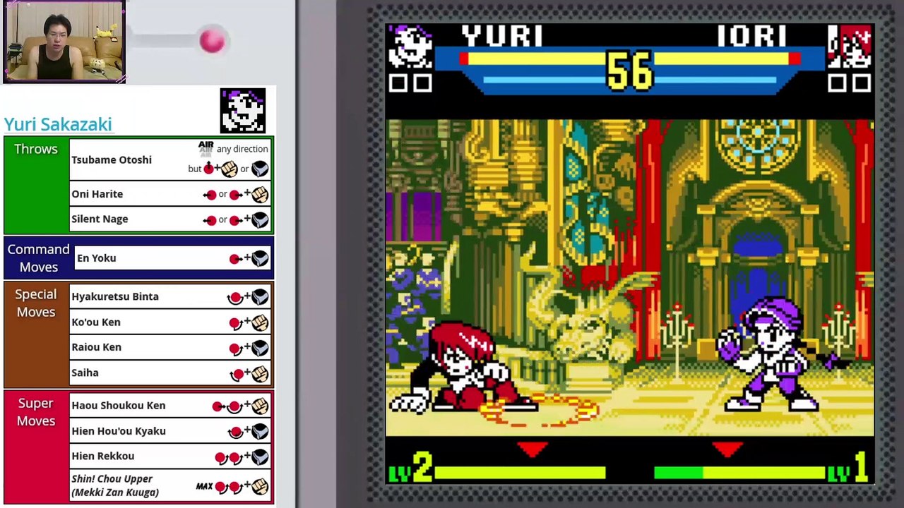 (NeoGeo Pocket Color) SNK vs. Capcom Match of the Millennium - 09 - Yuri Sakazaki - Lv Gamer pt1