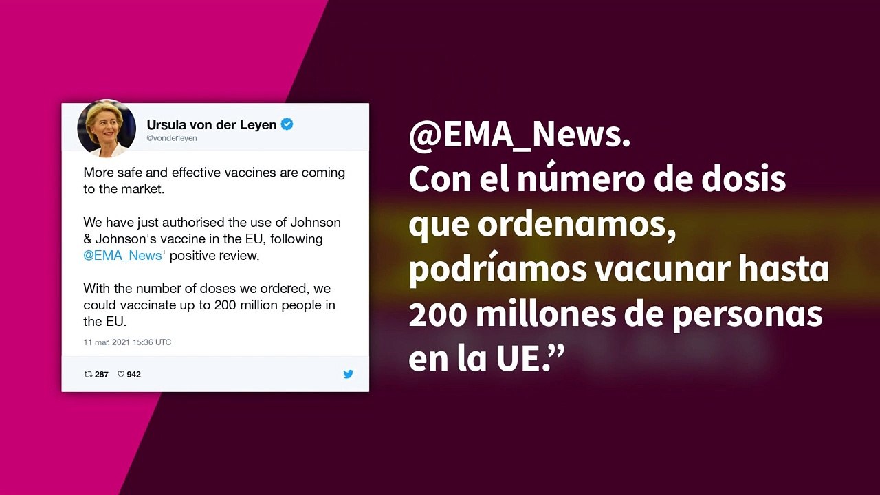 UE autorizó el uso de la vacuna anticovid de Johnson & Johnson