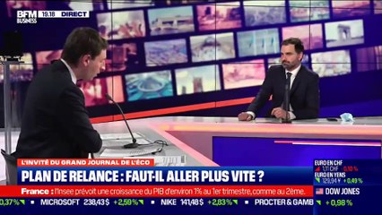 Laurent Saint-Martin (Député LREM) : L'Insee prévoit une croissance de 1% au S1 - 11/03