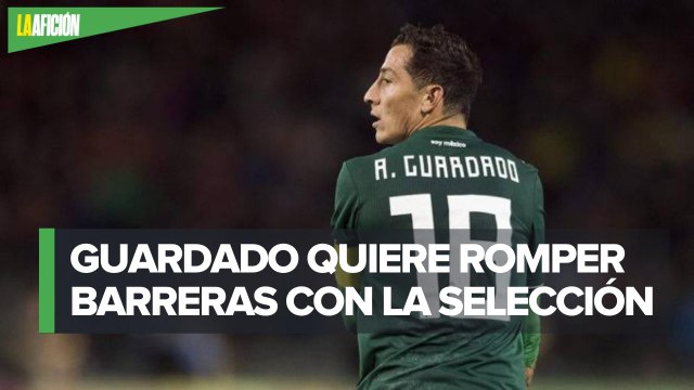 Andrés Guardado siente que tiene temas pendientes con la selección