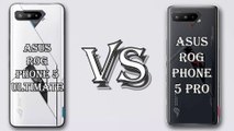 ASUS ROG PHONE 5 ULTIMATE VS ASUS ROG PHONE 5 PRO | SPECIFICATION