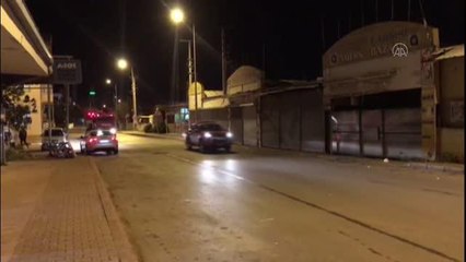 Çarşıda çıkan yangında maddi hasar oluştu