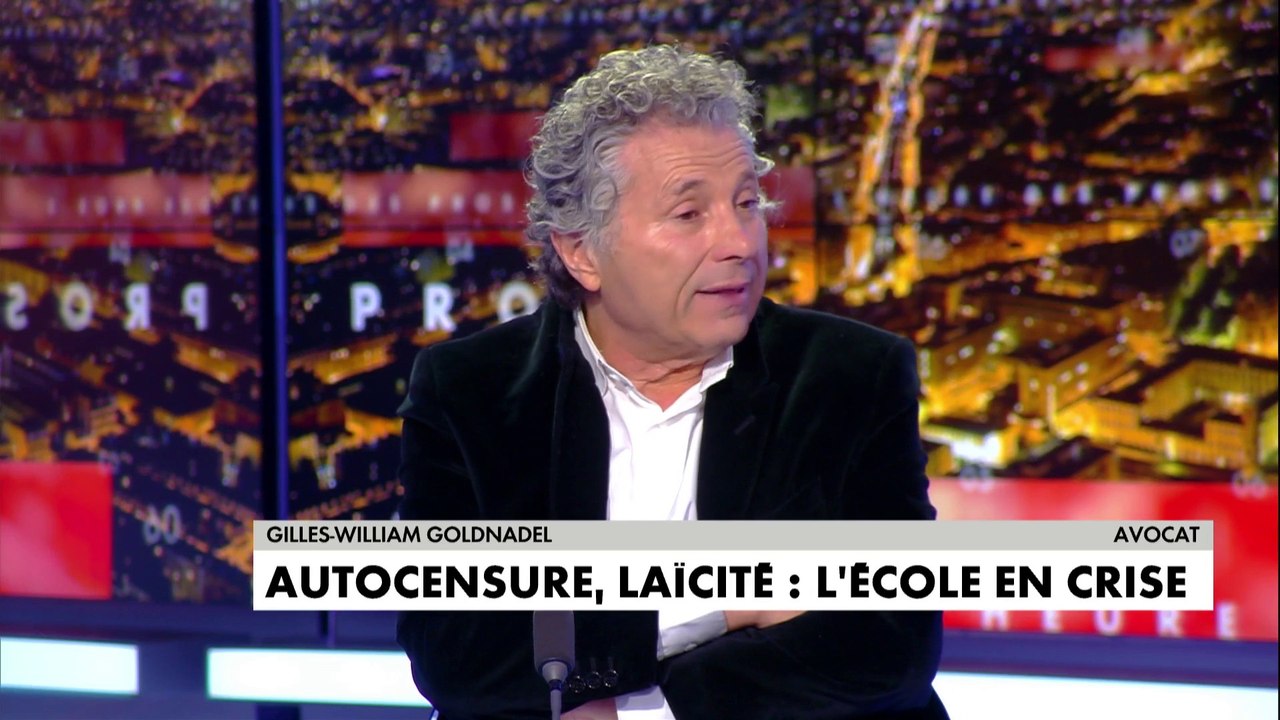 Gilles-William Goldnadel : «Les mots sont lâchés. Le mot islamo-gauchiste par exemple était un mot interdit»