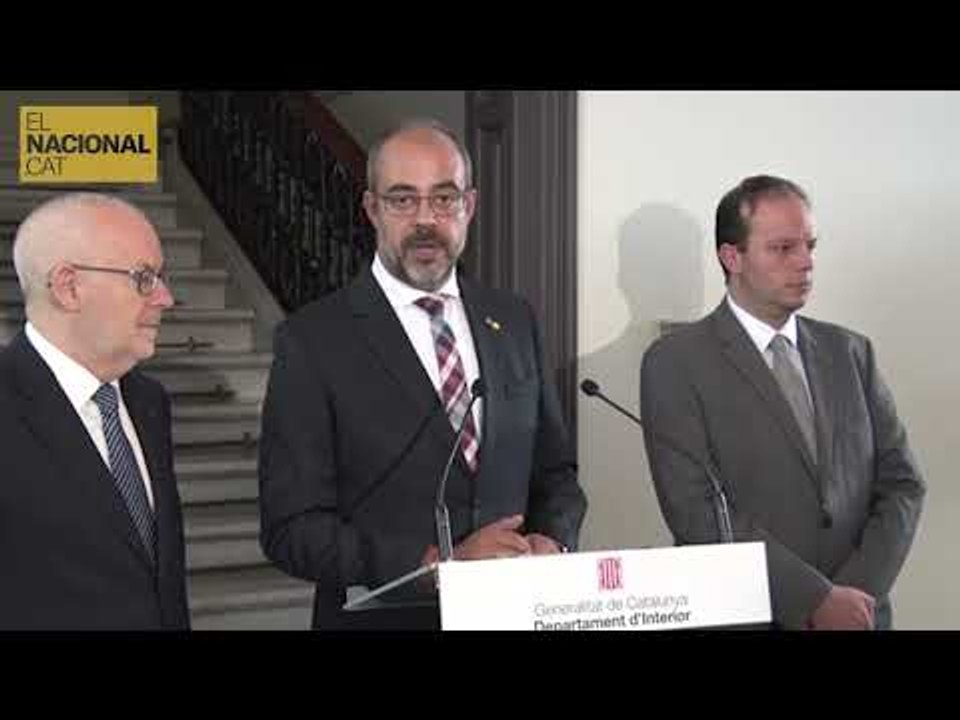 Buch diu que es depuraran responsabilitats amb els Mossos "com sempre"