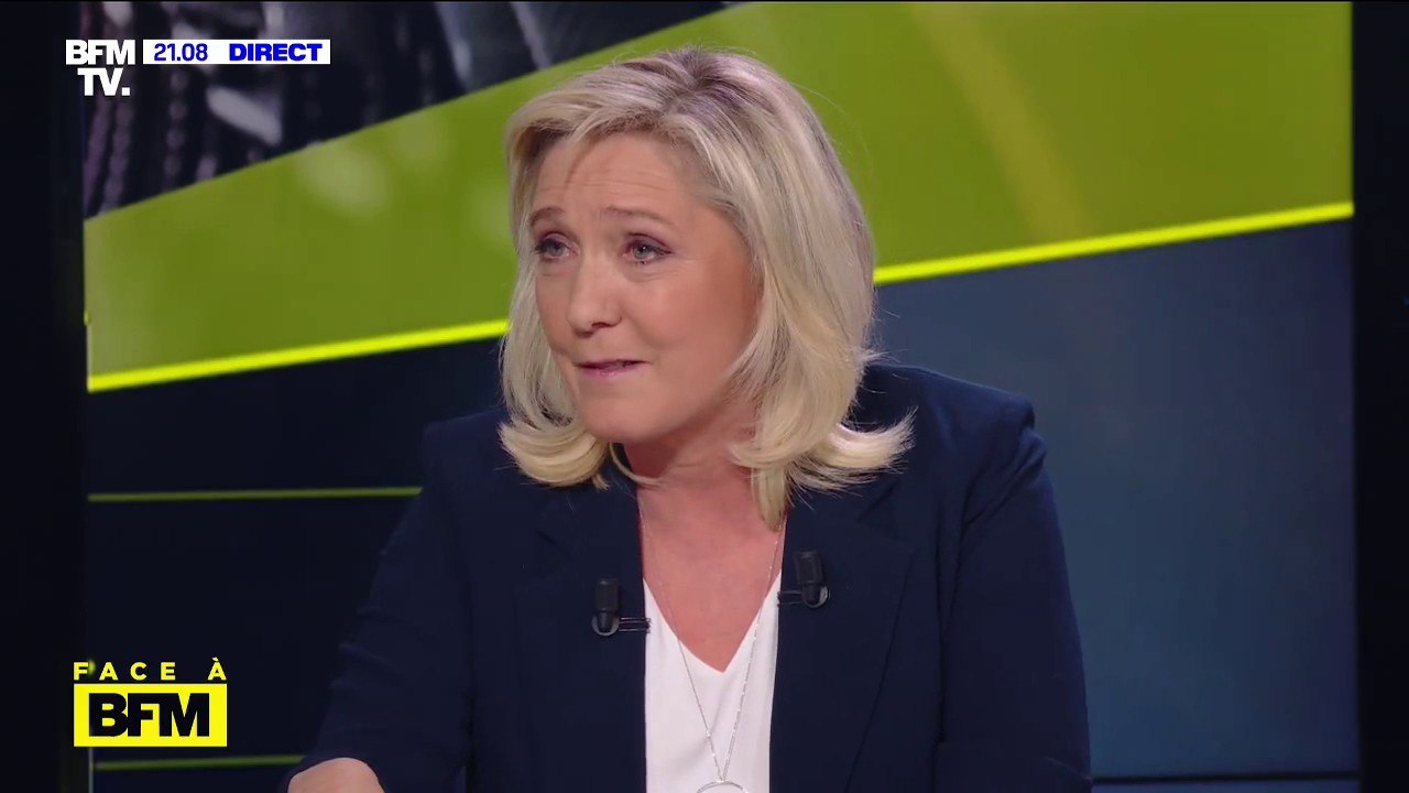 Marine Le Pen: "Je n'ai pas d'inquiétude sur le fait que beaucoup de Français seront rassurés quand ils verront la manière dont je dirigerai le pays"