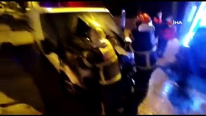 Husumetlilerinin başlarına ödül koyduğu aileye yapılan saldırılar kameraya yansıdı