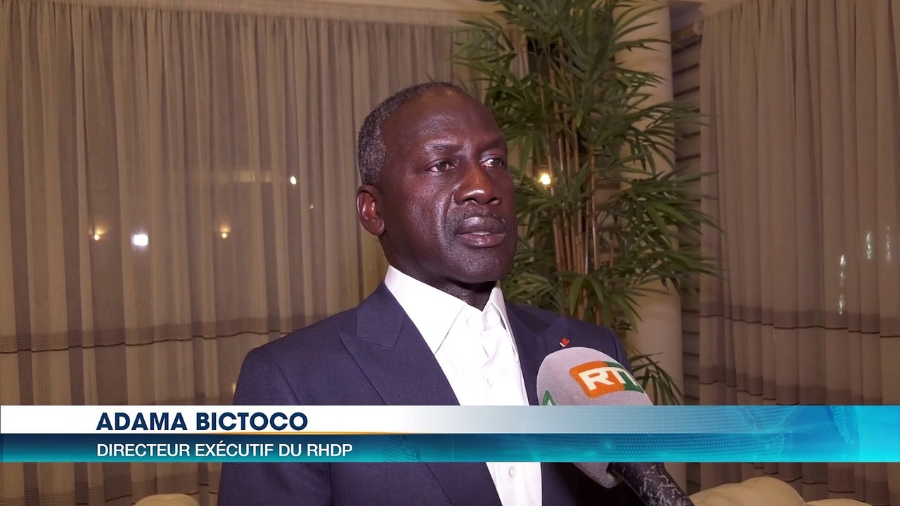 Hommage à Hamed Bakayoko : Réaction d'Adama Bictogo du Directoire du RHDP