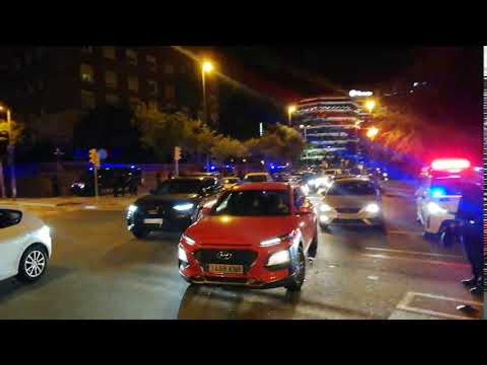 El tall dels CDR a la Diagonal provoca fortes r...